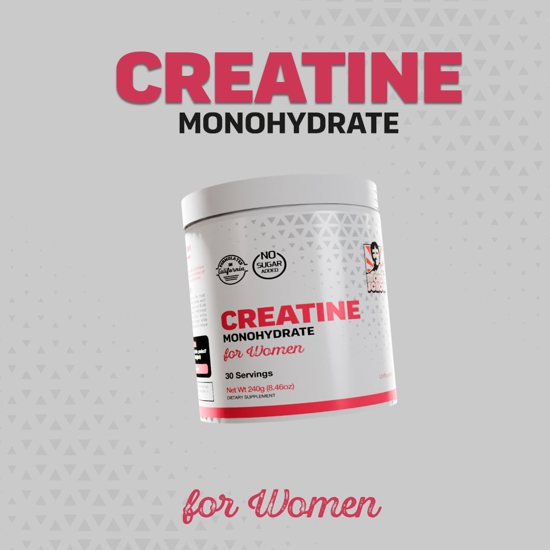 Creatina Monohidratada para mujeres - Fuerza, Energía y Rendimiento en cada dosis.