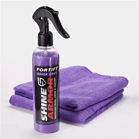 SHINE ARMOR | SPRAY 3 EN 1 PARA AUTO +PAÑO LIMPIADOR