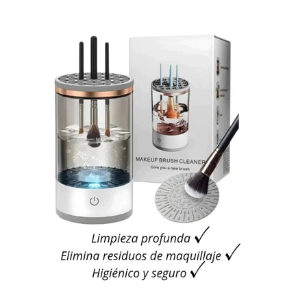 Limpiador de brochas + Set de brochas de REGALO