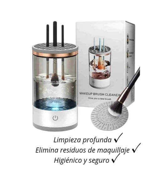 Limpiador de brochas + Set de brochas de REGALO