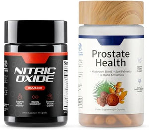 Prostate Health + Nitric Oxide – Refuerza tu bienestar masculino de forma natural 💧