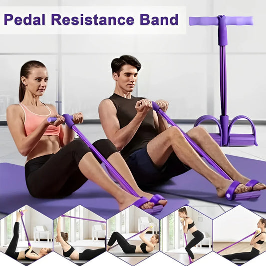 Banda de ejercicios con pedal | Flexi Gym