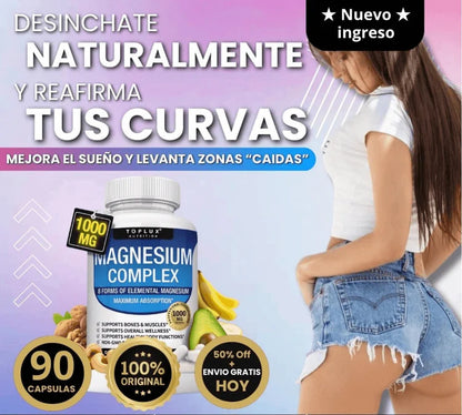 Magnesio Complex™ 8 en 1 (90 Cápsulas Original)
