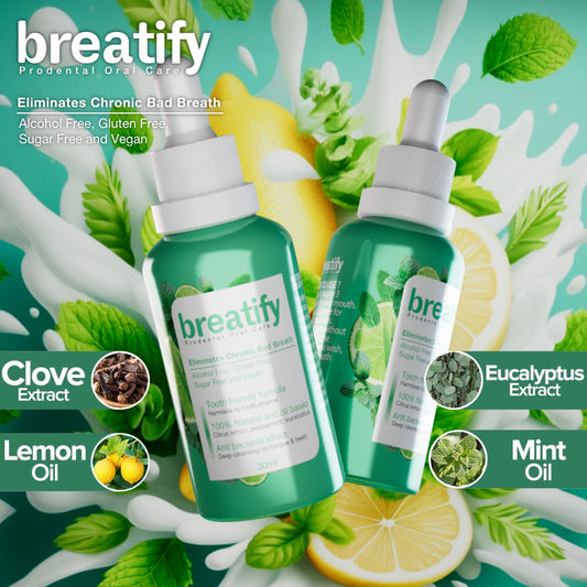 Gotas Neutralizantes de Mal Aliento - Breatify™